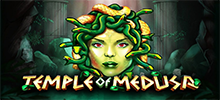 Watch out, or you can turn into a stone statue! If you are a fan of the mythological saga, The Temple of Medusa is your lucky machine! 
This mysterious and alluring game will engage you in a chilling narrative as the wheels spin in front of you.
What you'll get in Temple of Medusa, is a game with a design inspired by Ancient Greek, and with one of the main creatures of its mythology in the main role. Medusa, known as a woman with snakes replacing her long locks, which would turn men to stone if they looked at her.
This, among other symbols, ranging from Pegasus, to helmets, Greek sandals or swords, you find in this slot that will take you on a trip without return.